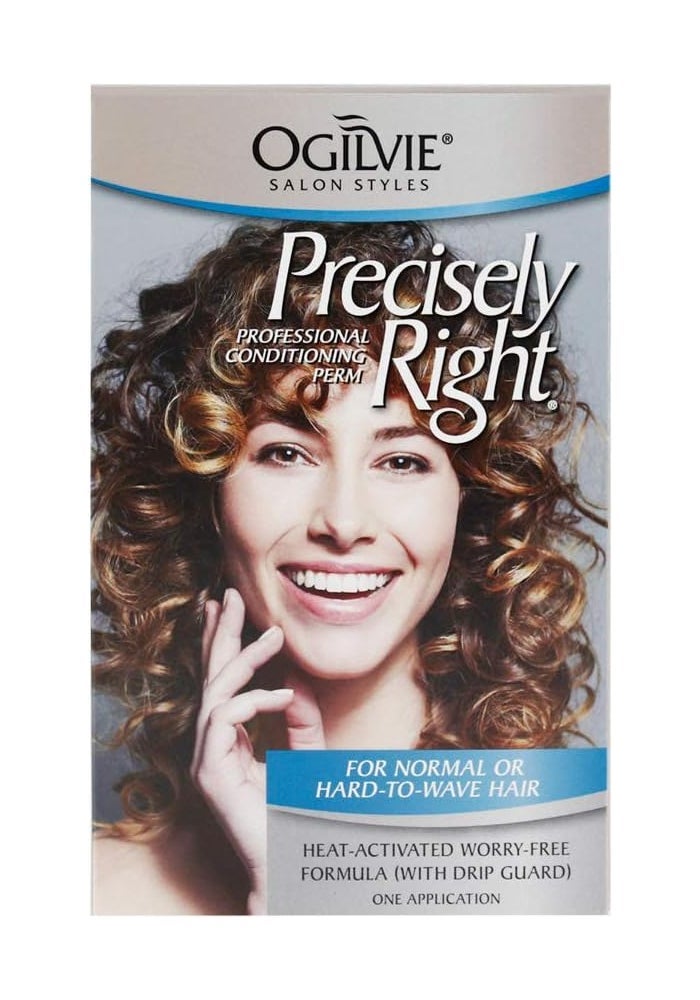 Ogilvie Salon Styles Precisely Right Professional Conditioning Perm Kit for Color-Treated and Normal Hair - 1 Application - Image 1